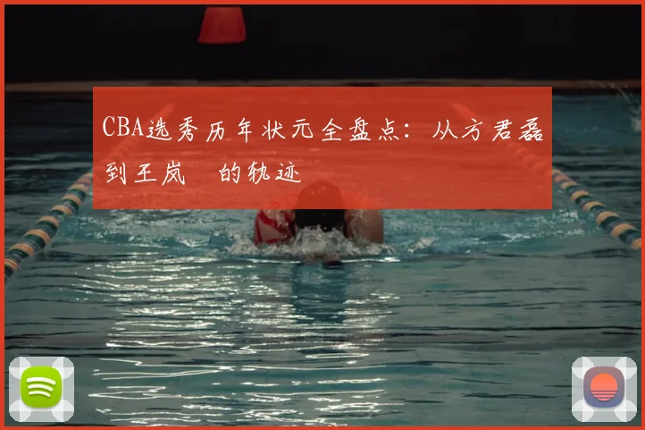 CBA选秀历年状元全盘点：从方君磊到王岚嵚的轨迹